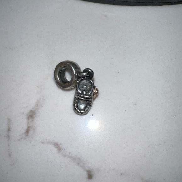 Pandora Baby Bootie Pink Cubic Zarconia Charm (790403) - Picture 2 of 3